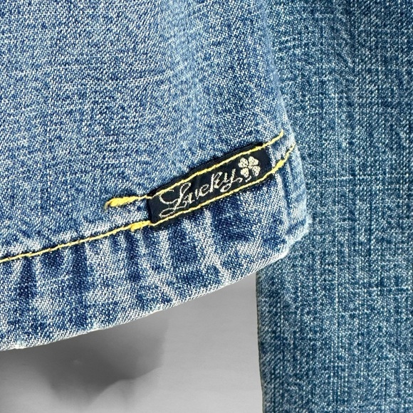 Lucky Brand Jean Jacket. - Picture 7 of 9